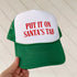 Santa's Tab Trucker Hat