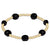 Admire Gold 3mm Bracelet- Gemstones