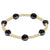 Admire Gold 3mm Bracelet- Gemstones