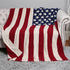 American Flag Throw Blanket