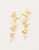 Butterfly Dangle Earrings Gold