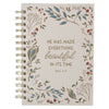Everything Beautiful in Its Time Spiral Journal - Ecclesiastes 3:11