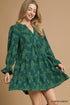 Jacquard Baby Doll Dress
