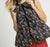 Navy Blossom Belle Vest 