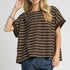Lee Striped Oversized Top