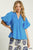 Petal Puff Top - Blue 