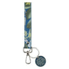 Seek the Kingdom Blue Wrist Strap Keychain - Matthew 6:33