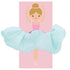 Kids Mint Blue Satin Scrunchie