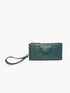Kyla Wallet With Zipper And Snap Closure - Forest Green