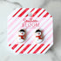Mini Snowman Stud Earring