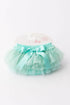 Mint And Gold Glitter Ruffle Tutu Bloomer