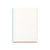 Green & Peach Colorblock Notepad