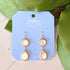 Pearl Bay Drop Earrings