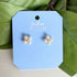 Petite Pearl Petal Studs