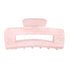 Pink Marble Claw Clip