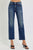 High Rise-Slim Barrel Jeans In Dark