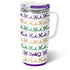 Mardi Gras Bows Travel Mug