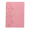 Pink Faux Leather Spiritual Growth Bible