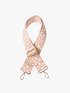 Wave Guitar Strap- Mauve & Pink