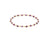 egirl Gemstone 3mm Bead Bracelet