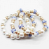 Delft Bloom Bracelet Stack