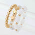 Gathered Grace Stack White