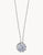 Sea La Vie Dance Necklace In Silver