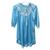 Traditional Nightgown Long Sleeve Ice Blue