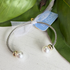 Mixed Metal & Pearl Cable Cuff