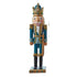 15" Teal Wooden Nutcracker