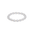 Pearl Grateful Pattern 4mm Bead Bracelet - 6mm Ste
