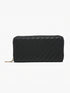 Black Kylie Quilted Wallet