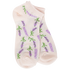 Weekend Garden Low Sock- Lavendar
