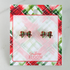Wrapped in Plaid Earrings