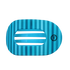 Splash Zone | Large | Flat Round Hair Clip