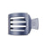 Large Square Flat Hair Clip - Hampton Bay 