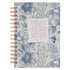 Spiral Journal: Blue Floral Trust in the Lord Prov. 3:5