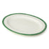 Le Jardin Embossed Rattan Oval Platter 16in X 12in