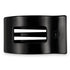 Jet Black | Small | Flat Rectangle Hair Clip