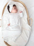 Pip Embroidered Gown - Pink Cross
