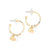 Giving Earrings Heart And Cross