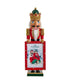 15" King Nutcracker Holding Picture Frame