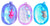 Assortment Baglitz with Keychain
