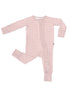 Gingham In Cottage Pink Long Sleeve Zip PJ