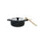 Stoneware Brie Baker with Bamboo Spreader