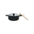 Stoneware Brie Baker with Bamboo Spreader