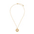 Love You Locket Necklace Gold