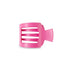 Small Square Flat Hair Clip - Paradise Pink