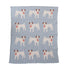 Dog Cotton Knit Baby Blanket