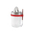 Glass & Stainless Steel Jar w/ Juicer SET OF 2